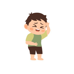 Obraz premium Cute Little Boy Laughing