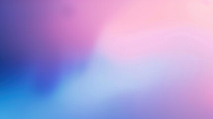 A soft abstract composition with gradient colors blending seamlessly from pink to blue, creating a calming and serene atmosphere.