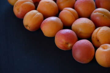 Apricot is sweet and sour flavor.