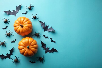 halloween background with pumpkin
