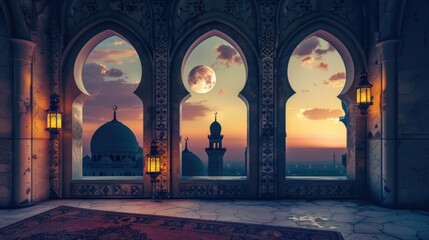 Mosque viewed from outside