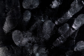 Close-up of color fingerprint background pattern, texture of finger skin