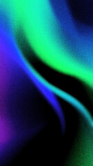 electric blue to lime green to magenta abstract curvy grainy texture gradient background wallpaper