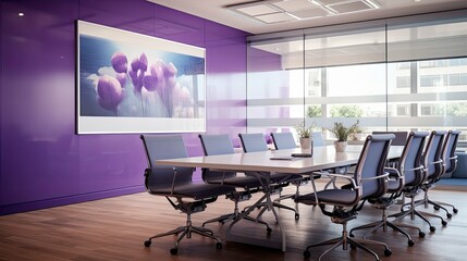 room office purple