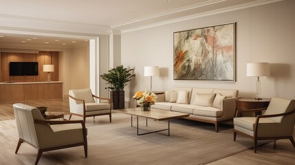elegant commercial interior painting