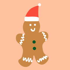 christmast flat vector illustration