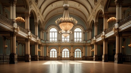 Fototapeta premium luxury building interiors
