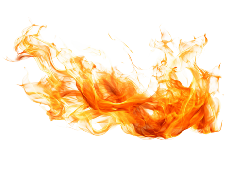 a close up of a fire