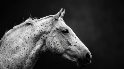 Obraz premium Horse stallion animal mammal.