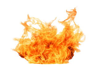 a close up of a fire