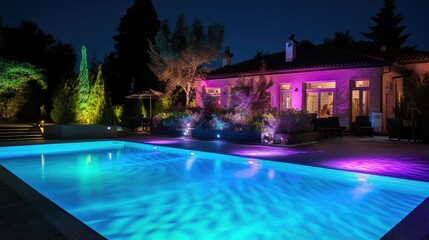 underwater swimming pool lights