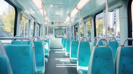 Fototapeta premium light vehicle interior