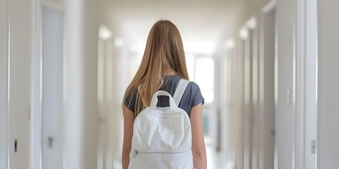 College freshman girl moving into dorm signifies significant comingo. Concept College Life, Moving In, Dorm Room Decor, Freshman Experience, Transition Period