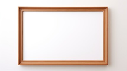 up light brown picture frame