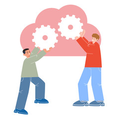 Cloud engineer expert setup dev ops maintenance web server environment team collaboration online