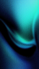turquoise to royal blue to navy abstract curvy grainy texture gradient background wallpaper