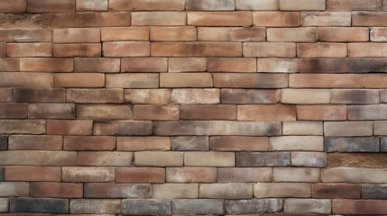 Fototapeta premium texture light brown brick wall