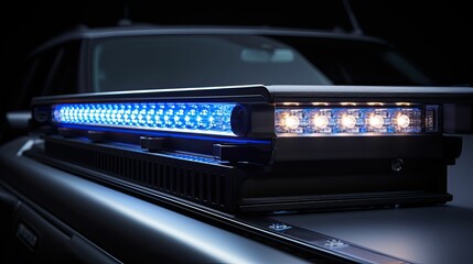 visibility police light bar