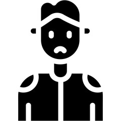 Vector Icon Homeless, Beggar, Avatar, Man, People