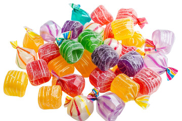sugar candy isolated on transparent background