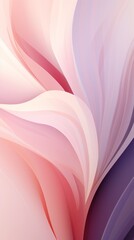 Pink And Purple Abstract Wallpaper With Curving Lines