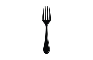 Black hay fork icon isolated on white background. Beautiful Hay fork icon.