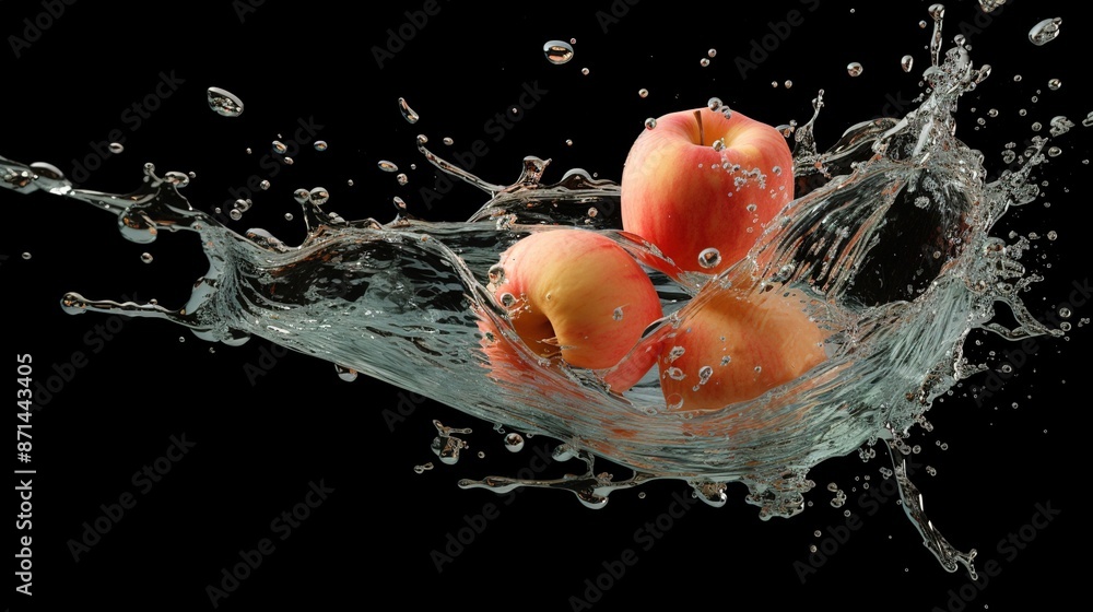 Canvas Prints tomato in water