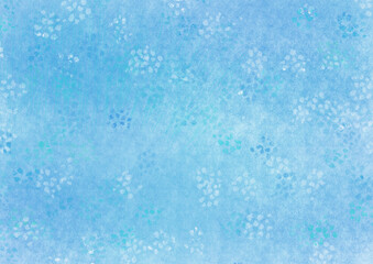 和風の筆タッチで描いた水彩背景