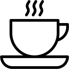 Vector Icon Hot Drink, Chocolate Milk, Food and Beverage, Food and Restaurant, Cafe