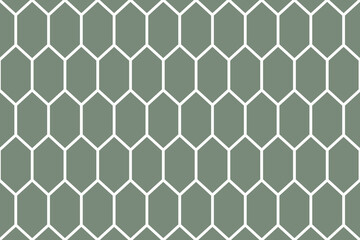 Hexagon block pattern wallpaper. Background. Isometric shape. Print design. Graphic design. Vector pattern. Geometric pattern. Fabric. Decorative. Ornaments. Green and white tone. Form. Simplicity. 
