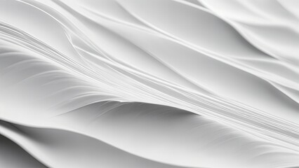 Fototapeta premium AI White Background Abstract - Landscape