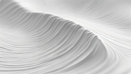 AI White Background Abstract - Landscape