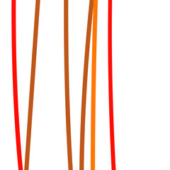 Abstract orange lines background 