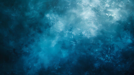 Fototapeta premium Abstract blue and white textured background with ethereal light effects