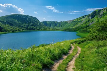 Scenic Lake Path