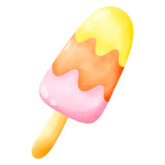 summer ice-cream popsicle