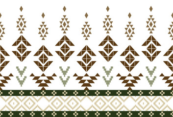 abstract Traditional geometric ethnic fabric pattern ornate elements with ethnic patterns design for textiles, rugs, clothing, sarong, scarf, batik, wrap, embroidery, print, curtain, carpet