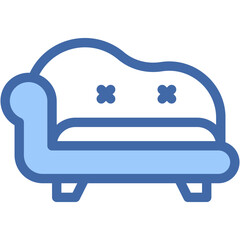 Vector Icon Sofa, Couch, Furniture, Relax, Household, Indoor