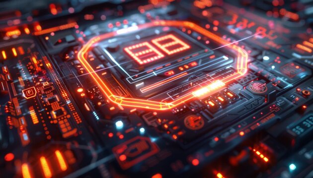 5G enabled devices holographic interface sleek design futuristic connectivity