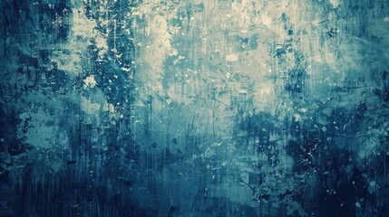 Fototapeta premium Vintage blue abstract background