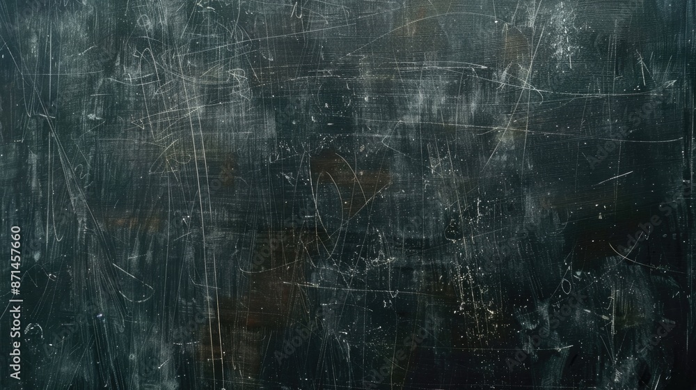 Poster texture of blackboard for adding text or graphic design conveying educational theme