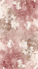 Abstract Pink And Brown Watercolor Wall Texture