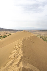 Singing Dunes, Kazakhstan, Desert, Sand, Steppe, Altyn-Emel Nature Park | Поющие барханы, Казахстан, Пустыня, Песок, Степь, Природный парк Алтын-Эмель