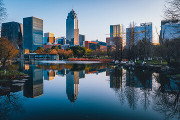 Yinzhou Park in Ningbo, China