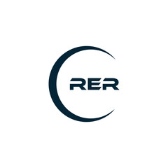  RER logo. R E R design. White RER letter. RER, R E R letter logo design. Initial letter RER linked circle uppercase monogram logo. R E R letter logo vector design. top logo, Most Recent, Featured,