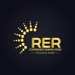  RER logo. R E R design. White RER letter. RER, R E R letter logo design. Initial letter RER linked circle uppercase monogram logo. R E R letter logo vector design. top logo, Most Recent, Featured,
