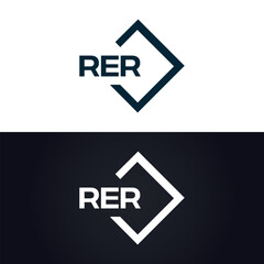  RER logo. R E R design. White RER letter. RER, R E R letter logo design. Initial letter RER linked circle uppercase monogram logo. R E R letter logo vector design. top logo, Most Recent, Featured,