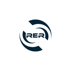  RER logo. R E R design. White RER letter. RER, R E R letter logo design. Initial letter RER linked circle uppercase monogram logo. R E R letter logo vector design. top logo, Most Recent, Featured,