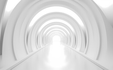 Obraz premium abstract 3d tunnel