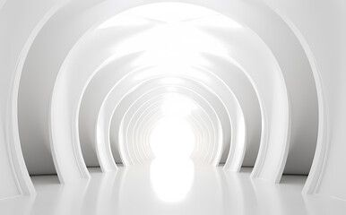 Obraz premium abstract 3d tunnel